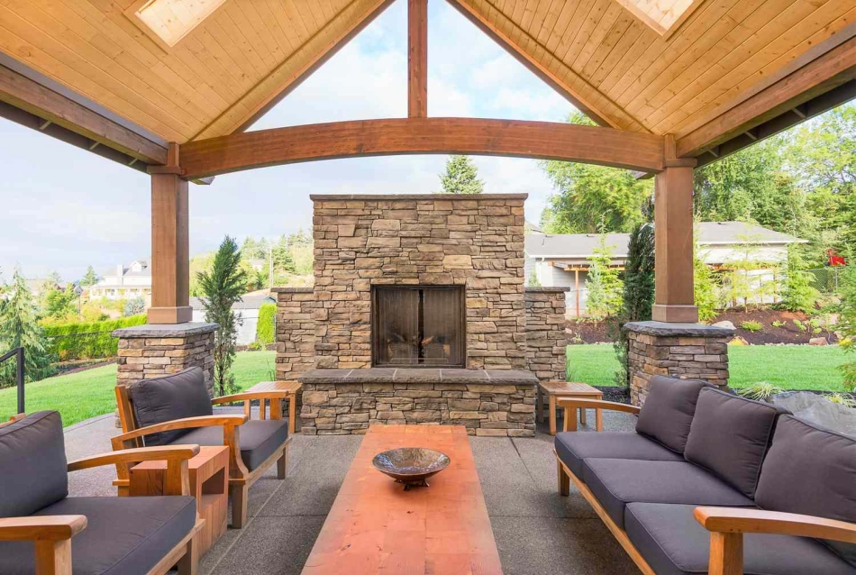 Cómo construir una chimenea al aire libre.