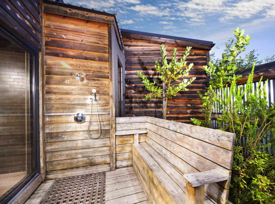 Cómo construir una ducha al aire libre.